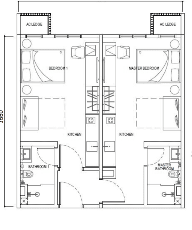 Type B Floor Plan